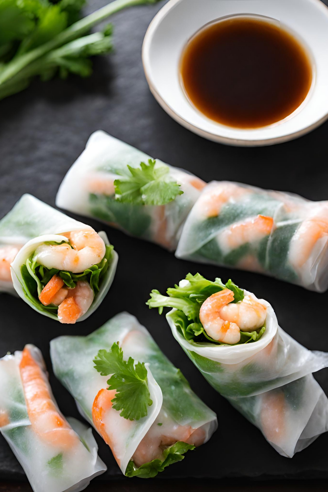 Fresh Shrimp Spring Rolls