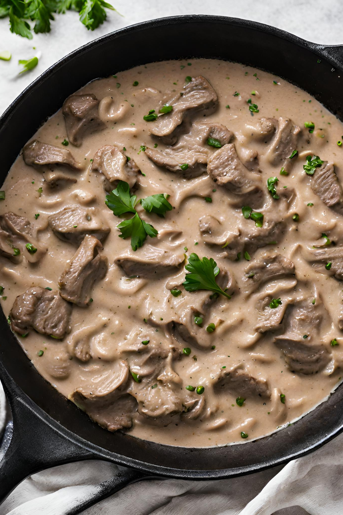 Beef Stroganoff