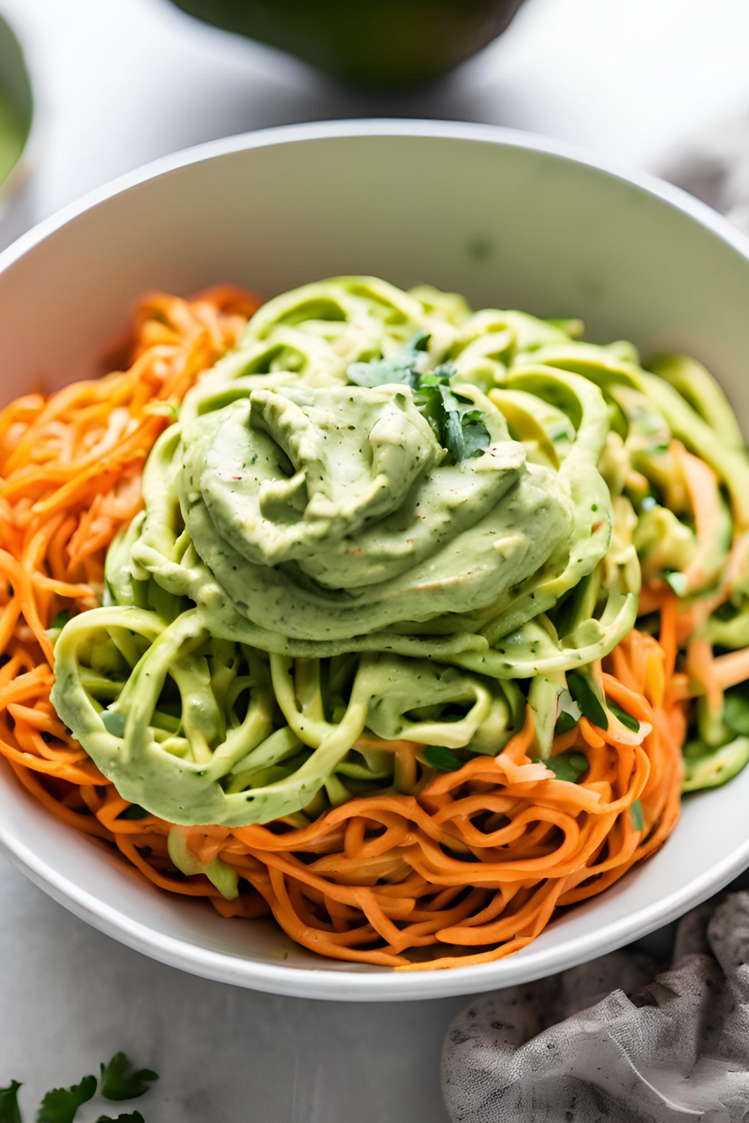 Zoodles and Carrot Noodles