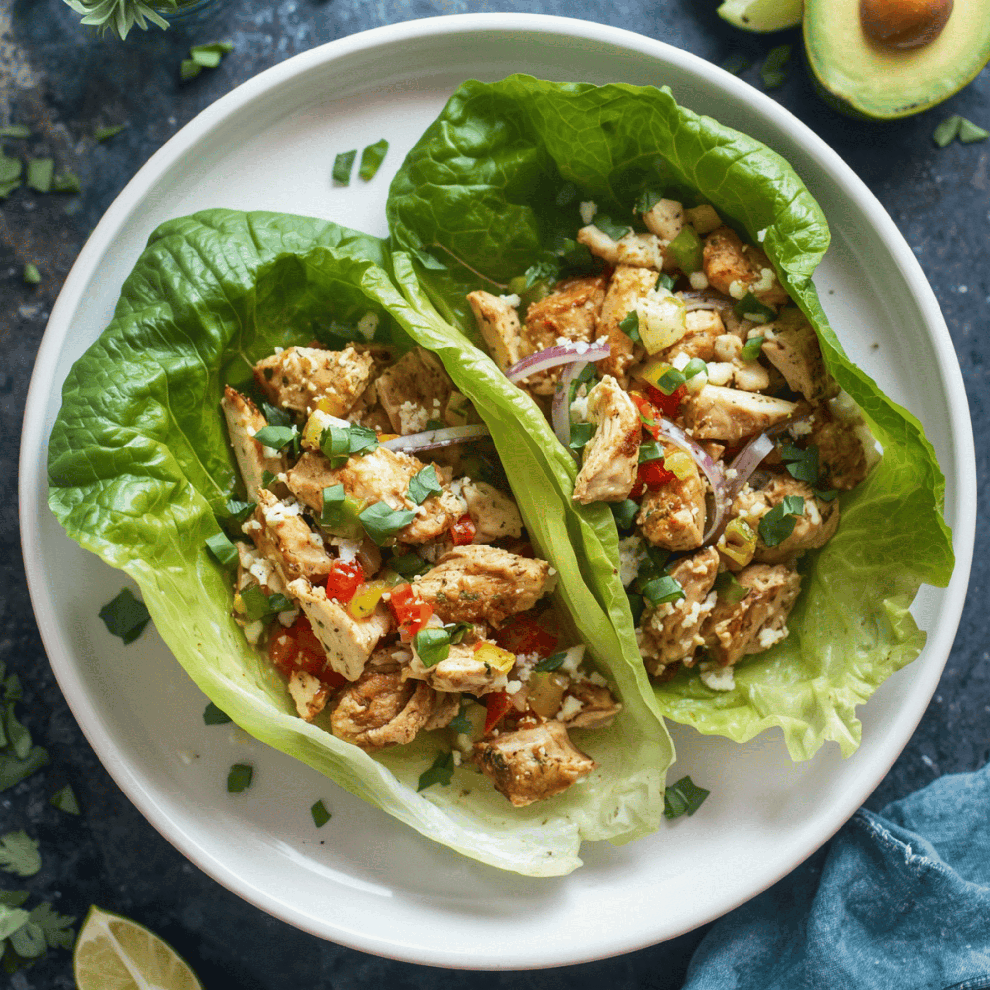 Chicken Lettuce Wraps