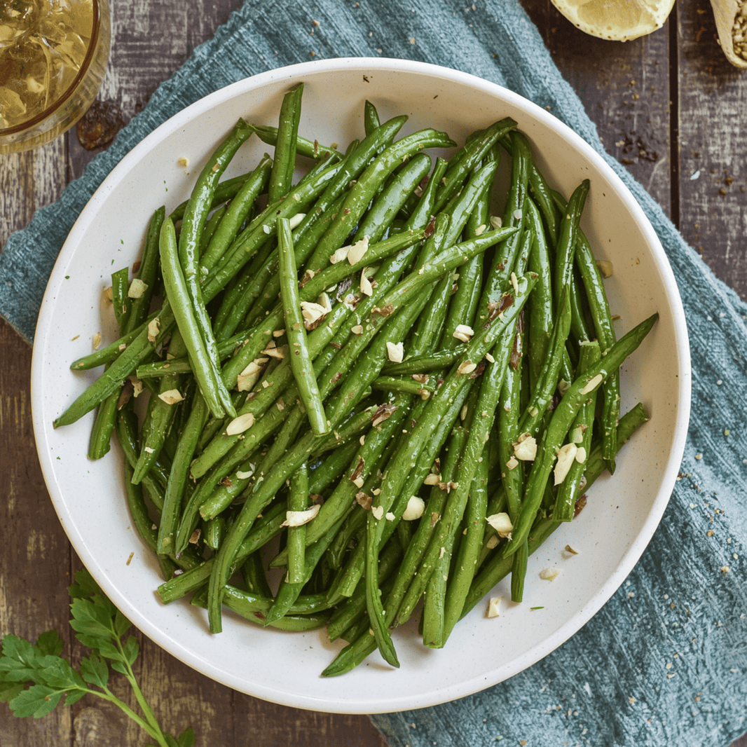 Vinaigrette Green Beans