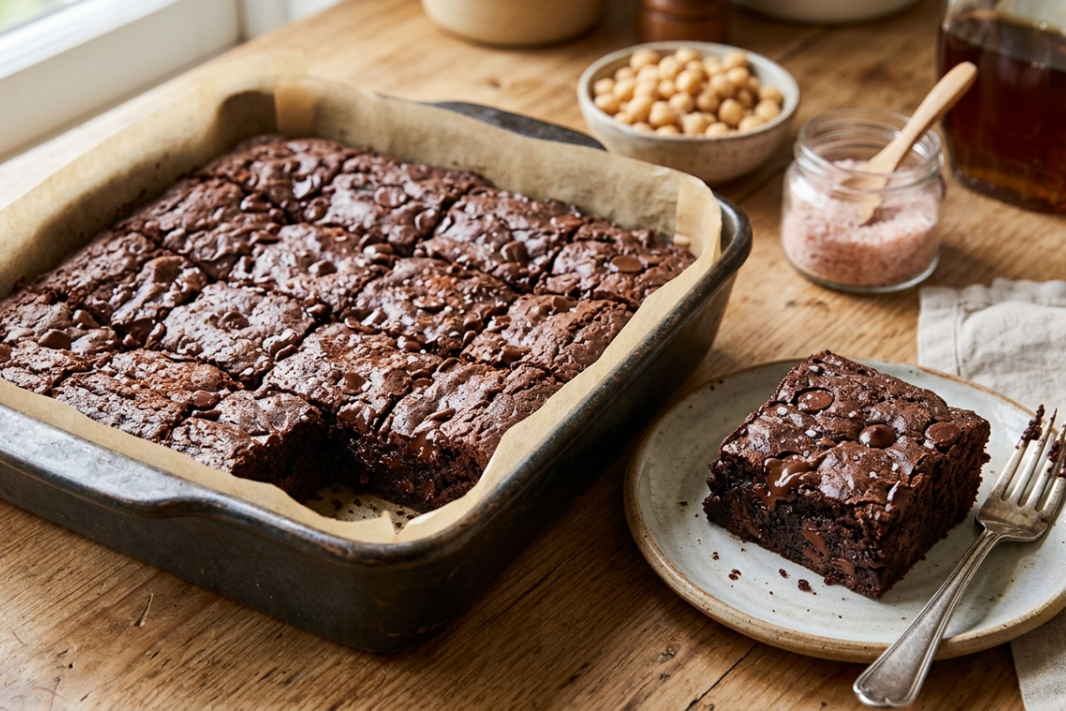 Chickpea Chocolate Brownies