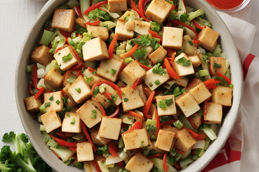 Tofu Eggroll in a Bowl