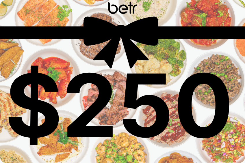 Betr Meal Delivery Gift Card